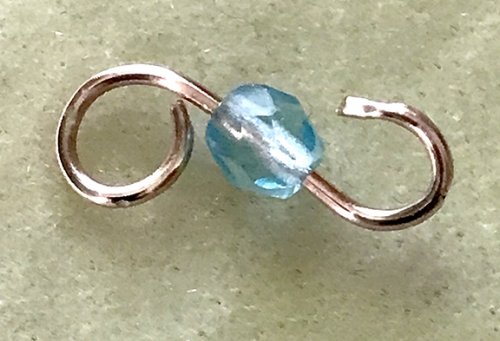 Nancy Chase's Regency Necklace - , Contemporary Wire Jewelry, Making Chain, Chain Making , make a loop on the other side of each link